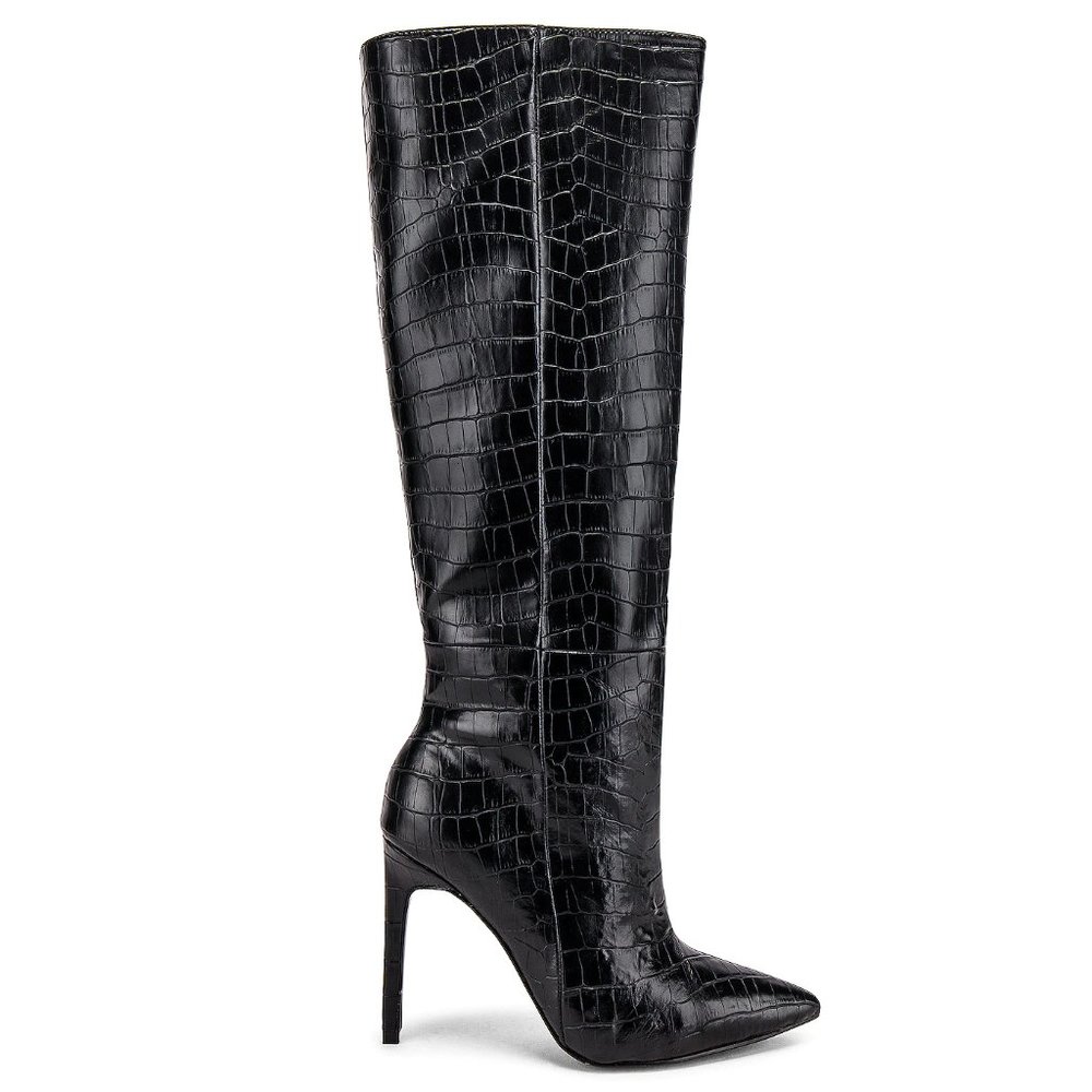 Revolve (Raye) croc-leather boots